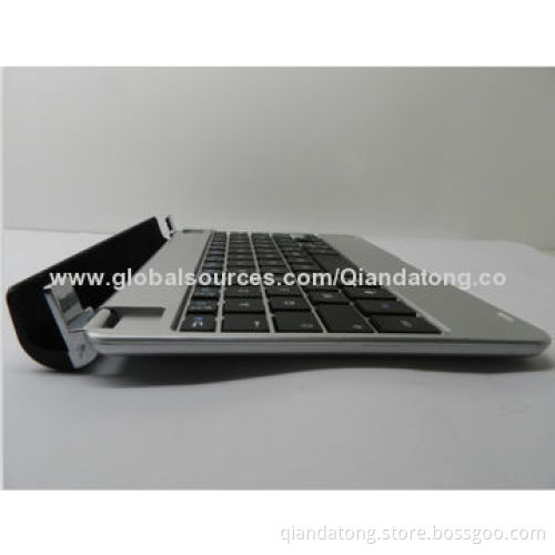 Aluminum ABS Keyboard Case for Android Tablet PCs, Built-in Rechargeable Lithium Battery